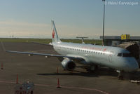 C-FHJU @ CYVR - Waiting to load in domestic terminal. - by Remi Farvacque