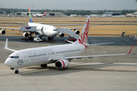 VH-YIF @ YPPH - Boeing 737-8FE of Virgin Australia Airlines taxiing to the peer at Perth airport, Western Australia - by Van Propeller