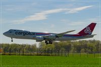 LX-VCC @ ELLX - Boeing 747-8R7F - by Jerzy Maciaszek
