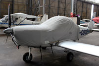 G-CDOZ @ EGPT - Well wrapped up and hangared at Perth EGPT - by Clive Pattle