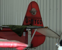 G-MYGD @ X6ET - Tail detail - Hangared at Easterton Gliding field, Elgin, Moray. - by Clive Pattle