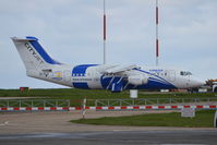 EI-RJX @ EGSH - Under tow at Norwich. - by Graham Reeve