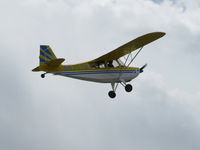 N8357V @ SZP - 1966 Champion 7GCAA CITABRIA, Lycoming O-320 150 Hp, takeoff climb Rwy 22 - by Doug Robertson