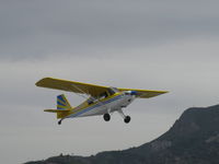 N8357V @ SZP - 1966 Champion 7GCAA CITABRIA, Lycoming O-320 150 Hp, takeoff climb Rwy 22 - by Doug Robertson
