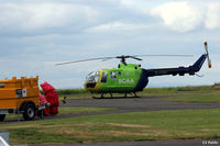 G-CDBS @ EGPT - On Scottish Air Ambulance duty at Perth EGPT - by Clive Pattle