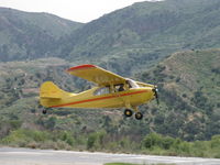 N84171 @ SZP - 1946 Aeronca 7AC CHAMPION, Continental A&C65 65 Hp, another takeoff climb sequence Rwy 22 - by Doug Robertson