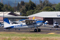 N180ZR - N180ZR Ready for takeoff at Palo Alto Airport - by ddebold