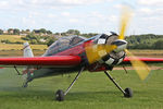 HA-HUO @ X5FB - Sukhoi SU-29 at Fishburn Airfield, August 2009. - by Malcolm Clarke