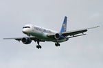 G-FCLF @ EGNT - Boeing 757-28A on approach to 25 at Newcastle Airport, October 2006. - by Malcolm Clarke