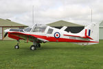 G-CBBT @ X5FB - Scottish Aviation Bulldog T.1, Fishburn Airfield, April 2007. - by Malcolm Clarke