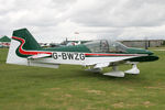 G-BWZG @ EGNG - Robin R-2160 Alpha Sport at Bagby Airfield's May Fly-In in 2007. - by Malcolm Clarke