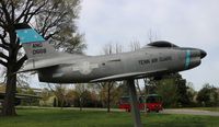 53-0668 - F-86L Sabre at the Parthenon Nashville TN - by Florida Metal