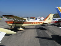 N5565T @ SZP - Locally-based 1964 Cessna 172E Skyhawk @ Santa Paula Airport (Ventura County), CA - by Steve Nation