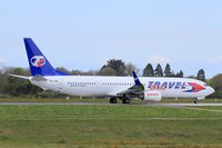 OK-TSM @ LFRB - Boeing 737-9GJER, Taxiing to holding point rwy 25L, Brest-Bretagne airport (LFRB-BES) - by Yves-Q