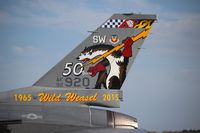 92-3920 @ TIX - F-16C Wild Weasel tail