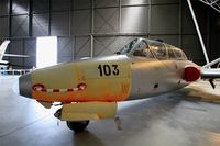 103 @ LFBO - Fouga CM-170R Magister, preserved at Aeroscopia museum, Toulouse-Blagnac - by Yves-Q