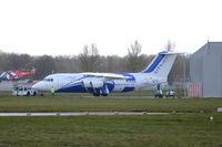 EI-RJX @ EGSH - Being pushed back into the new engine test area. - by Graham Reeve