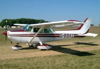 G-BBKZ @ EGBP - Cessna 172M Skyhawk [172-61495] Kemble~G 13/07/2003 - by Ray Barber