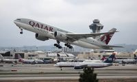 A7-BFF @ LAX - Qatar Cargo - by Florida Metal