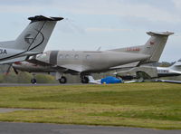 LX-LAB @ EGTF - Pilatus PC-12/45 at Fairoaks. - by moxy