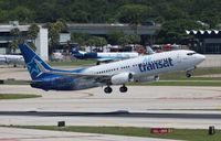 C-GTQB @ FLL - Air Transat - by Florida Metal