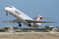 EC-MEZ @ LMML - B717 EC-MEZ Volotea - by Raymond Zammit