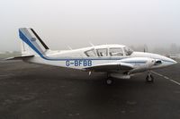 G-BFBB @ EGTR - Taken on a quiet cold and foggy day. With thanks to Elstree control tower who granted me authority to take photographs on the aerodrome. Previously SE-GBI. Showing 'Wycombe Air Centre - Air Training Services Ltd. - by Glyn Charles Jones