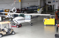 N734JC @ KDVO - Locally-based 1977 Cessna T210M Turbo Centurion registered to Tekscience LLC (Emeryville, CA) @ Gnoss Field, Novato, CA - by Steve Nation