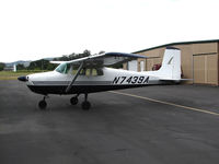 N7439A @ 0Q9 - Locally-based 1956 Cessna 172 Skyhawk @ Sonoma SkyPark Airport, CA - by Steve Nation