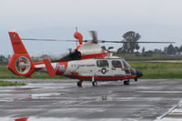 6586 @ KAPC - USCG Aerospatiale HH-65C from CGAS San Francisco, CA taxiing out to resume mission @ Napa County Airport, CA - by Steve Nation