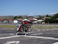 N15AR @ SZP - 1963 Bell 47G-3B-1 TROOPER (civil version of US Army OH-53 SIOUX) Lycoming TVO-435-A1A 260 Hp, on SZP Helipad - by Doug Robertson