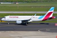 D-AEWD @ EDDL - Eurowings A320 taxiing for departure. - by FerryPNL