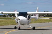 N113GX @ KRHV - Locally-based Remox GX taxing out for departure at Reid Hillview Airport, San Jose, CA. One of the smallest planes based at Reid Hillview. - by Chris Leipelt