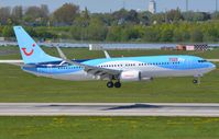 D-ATUR @ EDDL - TUI B738 landing - by FerryPNL