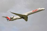 F-HMLL @ LFRB - Bombardier CRJ-1000, Take off rwy 07R, Brest-Bretagne airport (LFRB-BES - by Yves-Q