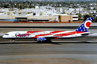 N905AW @ KPHX - Boeing 757-2S7 [23567] (America West Airlines) Phoenix-Sky Harbor Int'l~N 18/10/1998 - by Ray Barber