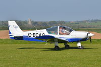 G-ECAG @ X3CX - Just landed at Northrepps. - by Graham Reeve