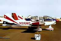 N216MS @ KLGB - Robin R.2160 Alpha Sport [201] Long Beach~N 11/10/1998 - by Ray Barber