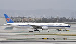 B-2009 @ KLAX - Taxiing to gate at LAX - by Todd Royer