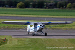 G-BVRZ @ EGCV - at the Vintage Piper fly in, Sleap - by Chris Hall
