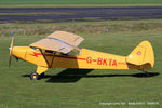 G-BKTA @ EGCV - at the Vintage Piper fly in, Sleap - by Chris Hall