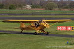 G-BKTA @ EGCV - at the Vintage Piper fly in, Sleap - by Chris Hall