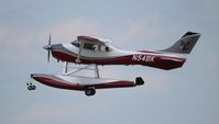 N54BK @ LAL - Cessna 182R seaplane - by Florida Metal