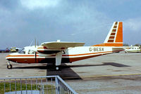 G-BESX @ EGLK - Britten-Norman BN-2A-26 Islander [2007] Blackbushe~G 23/04/1978. From a slide. - by Ray Barber