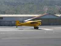N536CS @ SZP - 2007 CubCrafters CC11-100 SPORT CUB, E-LSA, Continental O-200-A 100 Hp, this aircraft now California-based, takeoff roll Rwy 22 - by Doug Robertson
