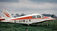 G-AVWJ @ EGKB - Piper PA-28-140 Cherokee [28-23940] Biggin Hill~G 14/09/1974. From a slide. - by Ray Barber