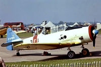 F-AZAS @ EG18 - North American T-6G Texan [182-736] Bassingbourn~G 28/05/1978. From a slide. - by Ray Barber