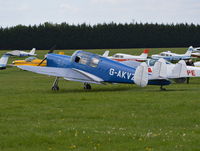 G-AKVZ @ EGLM - Miles M38 Messenger 4B at White Waltham. Ex RAF RH427 - by moxy