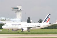 F-HBNA @ LFPO - Airbus A320-214, Taxiing to boarding area, Paris Orly airport (LFPO-ORY) - by Yves-Q