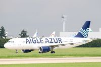 F-HFUL @ LFPO - Airbus A320-214, Taxiing to boarding area, Paris Orly airport (LFPO-ORY) - by Yves-Q